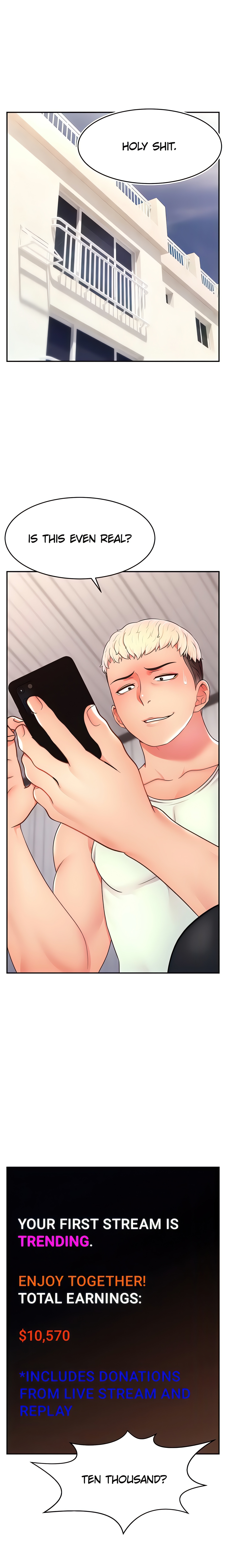 Hacking to get closer to streamers! (Official) chapter 23 page 2