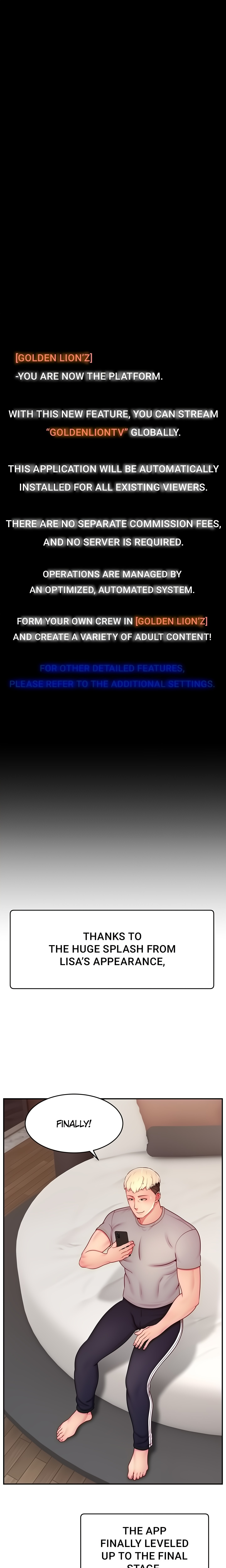 Hacking to get closer to streamers! (Official) chapter 43 page 1
