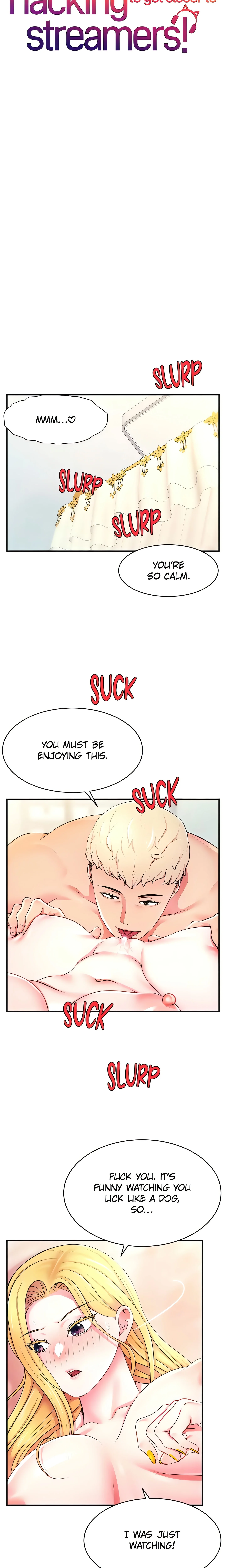 Hacking to get closer to streamers! (Official) chapter 5 page 8