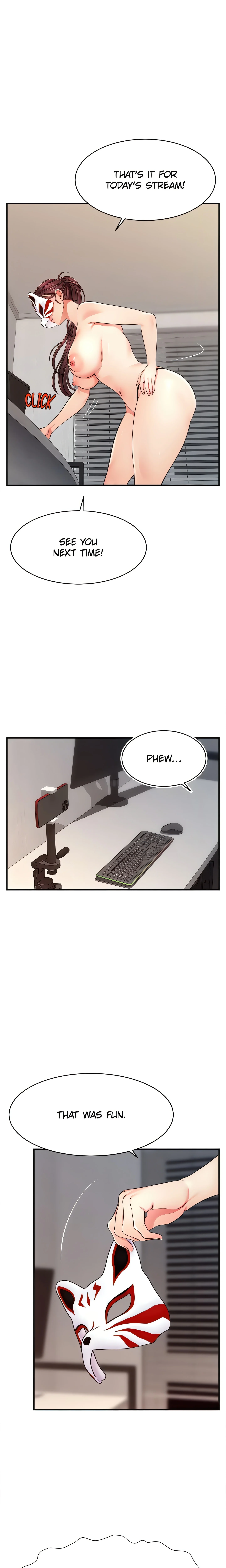 Hacking to get closer to streamers! (Official) chapter 8 page 1