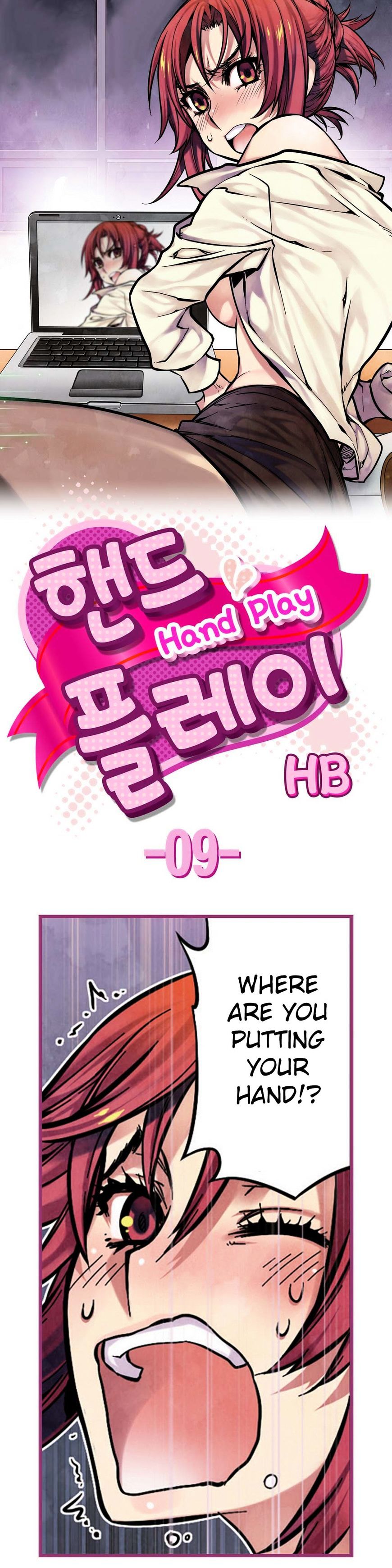 Hand Play chapter 9 page 1