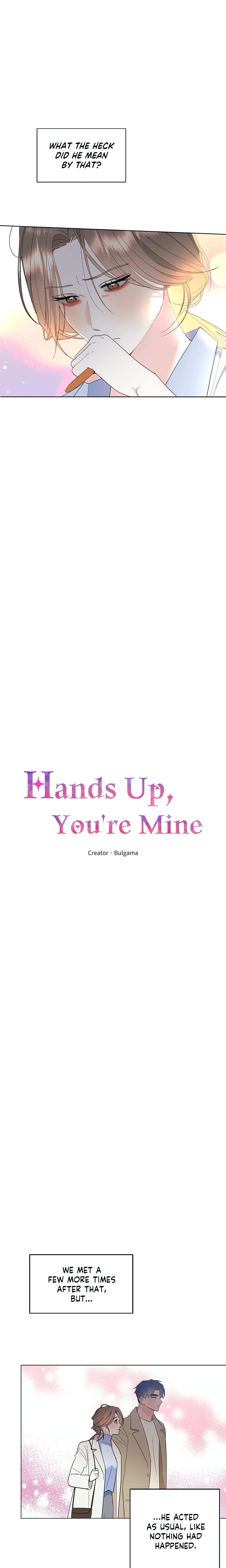 Hands Up, You’re Mine chapter 6 page 3