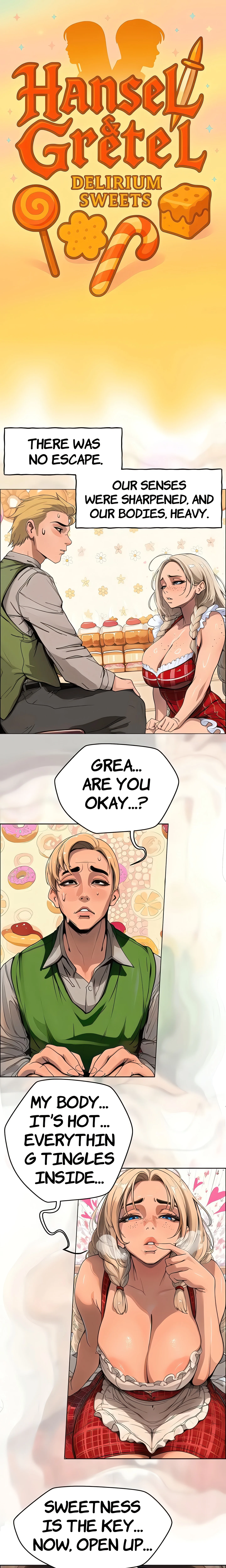 Hansel & Gretel: Delirium Sweets (Uncensored) chapter 3 page 1