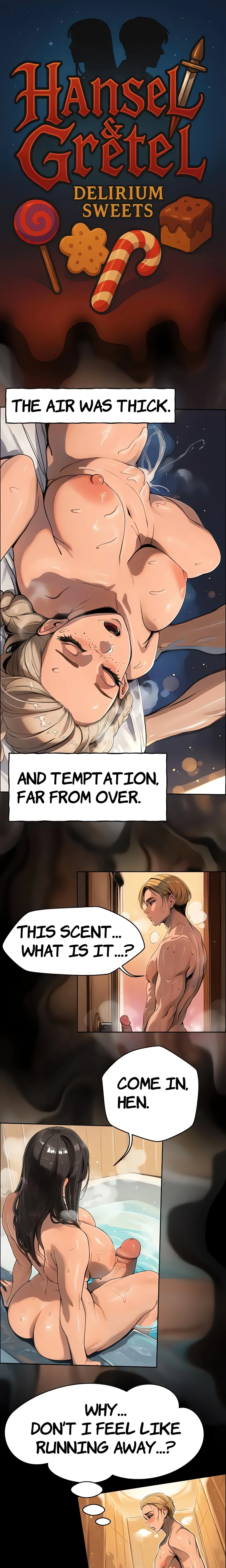 Hansel & Gretel: Delirium Sweets (Uncensored) chapter 4 page 1