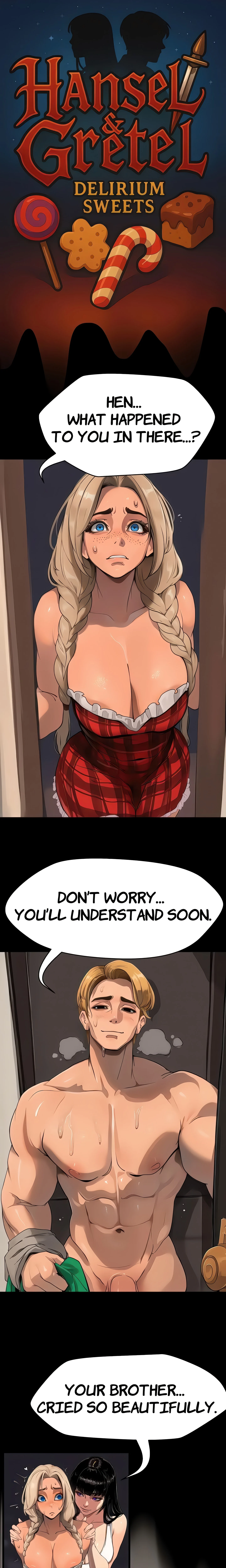 Hansel & Gretel: Delirium Sweets (Uncensored) chapter 6 page 1