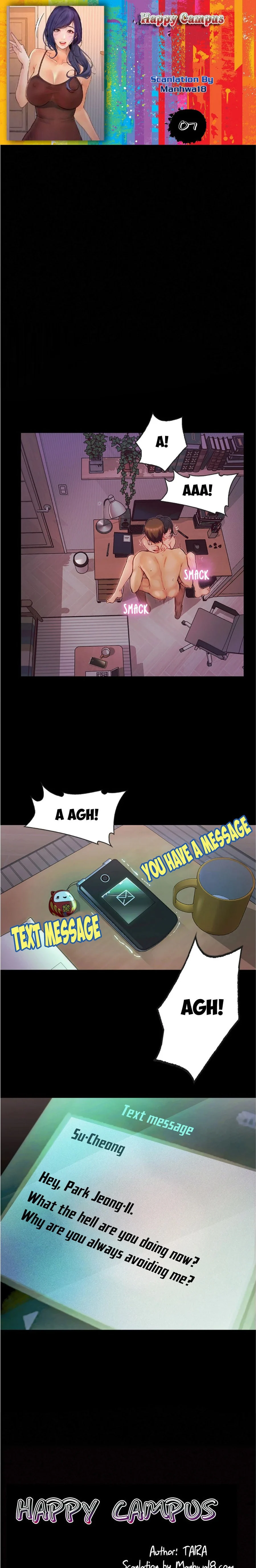 Happy Campus chapter 7 page 1