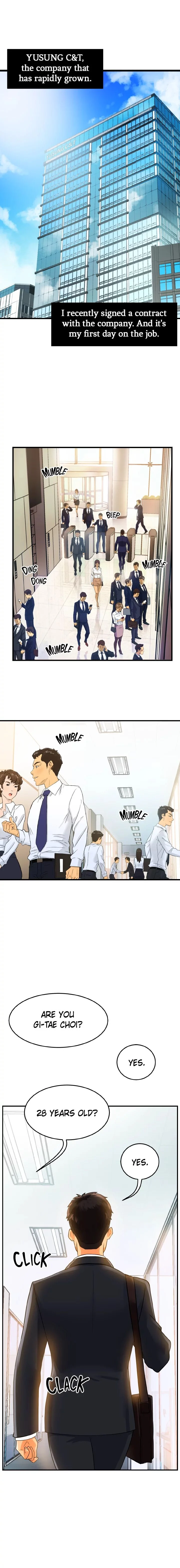 Hard for My Boss (Official) chapter 1 page 1