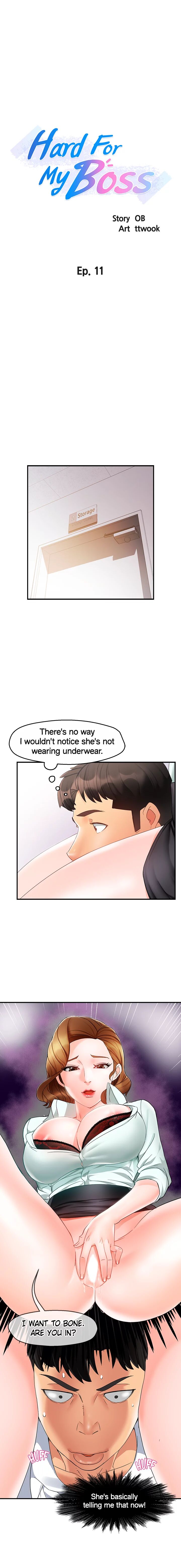Hard for My Boss (Official) chapter 11 page 3