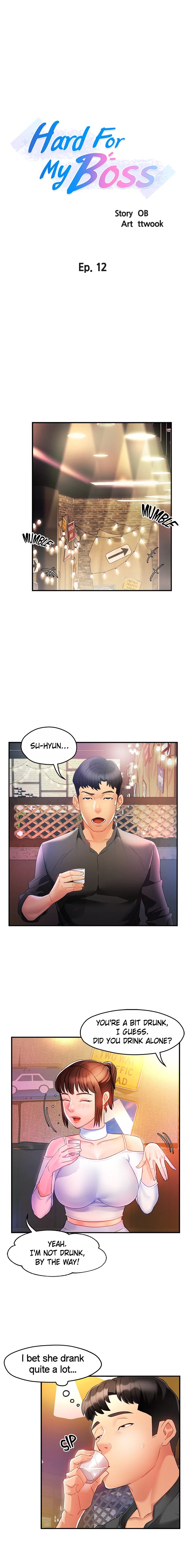 Hard for My Boss (Official) chapter 12 page 4