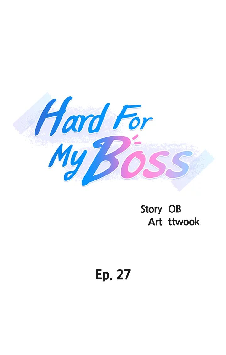 Hard for My Boss (Official) chapter 27 page 4