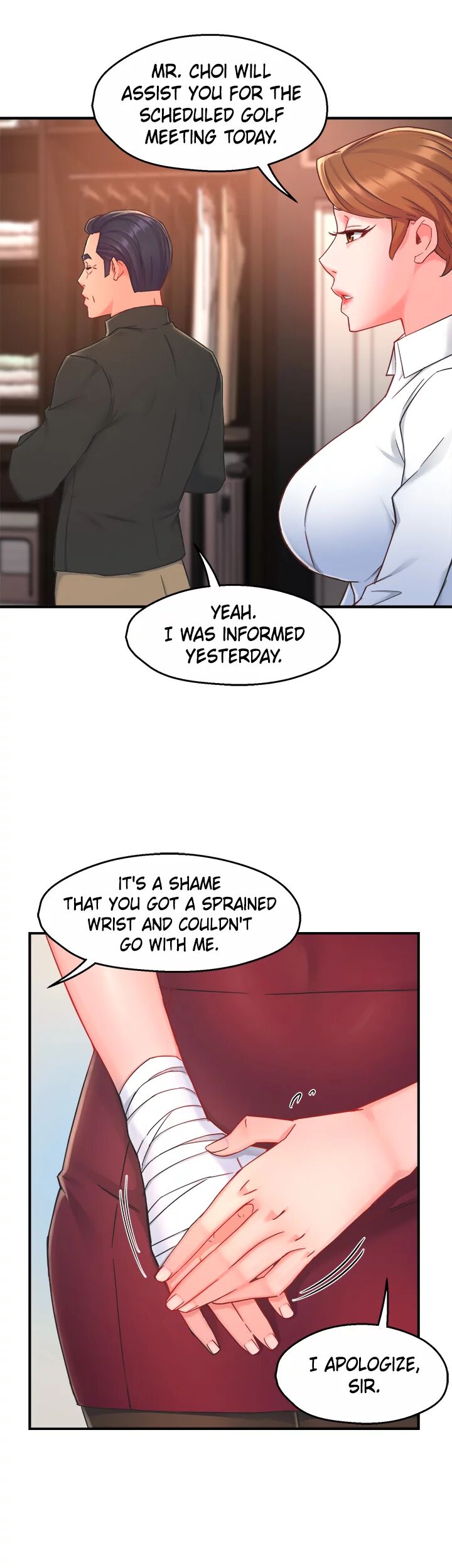 Hard for My Boss (Official) chapter 39 page 44
