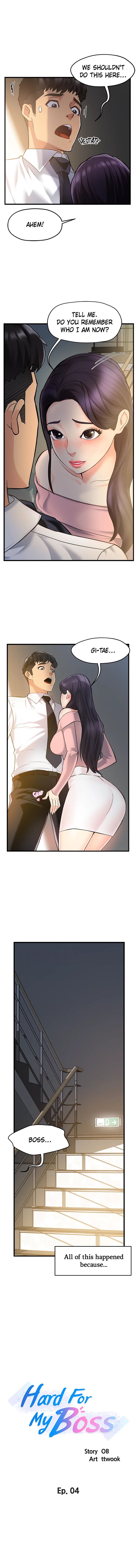 Hard for My Boss (Official) chapter 4 page 1