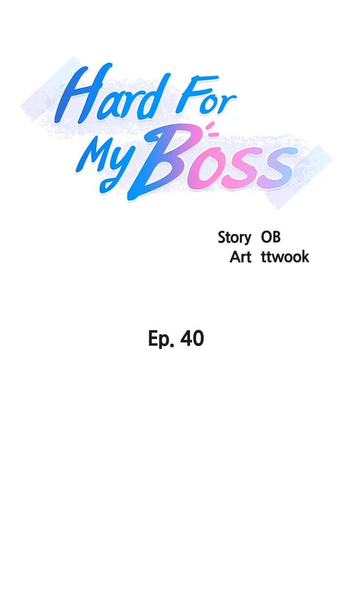 Hard for My Boss (Official) chapter 40 page 4