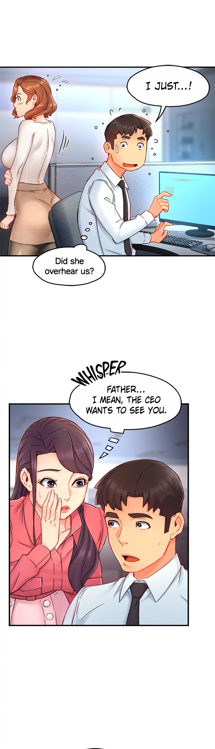 Hard for My Boss (Official) chapter 43 page 40