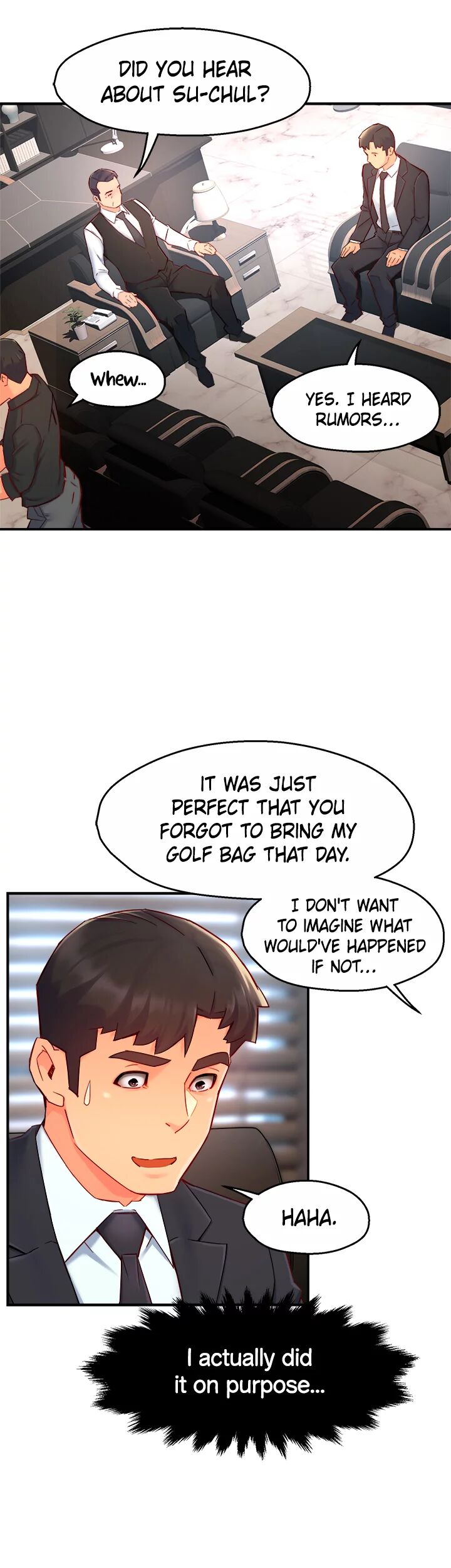Hard for My Boss (Official) chapter 44 page 21