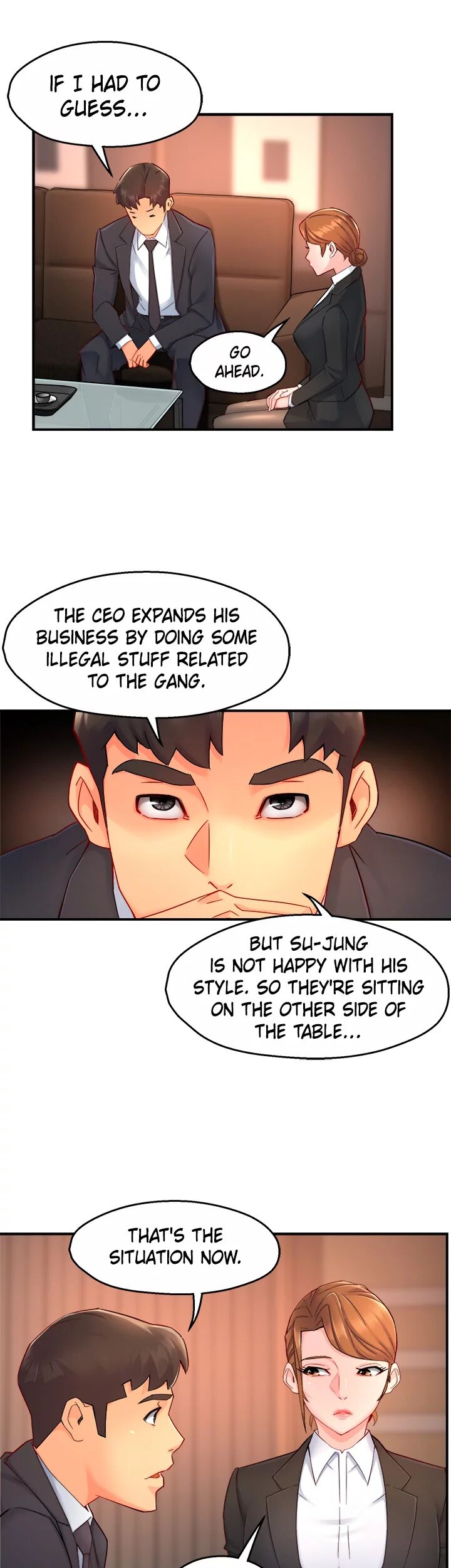 Hard for My Boss (Official) chapter 45 page 14