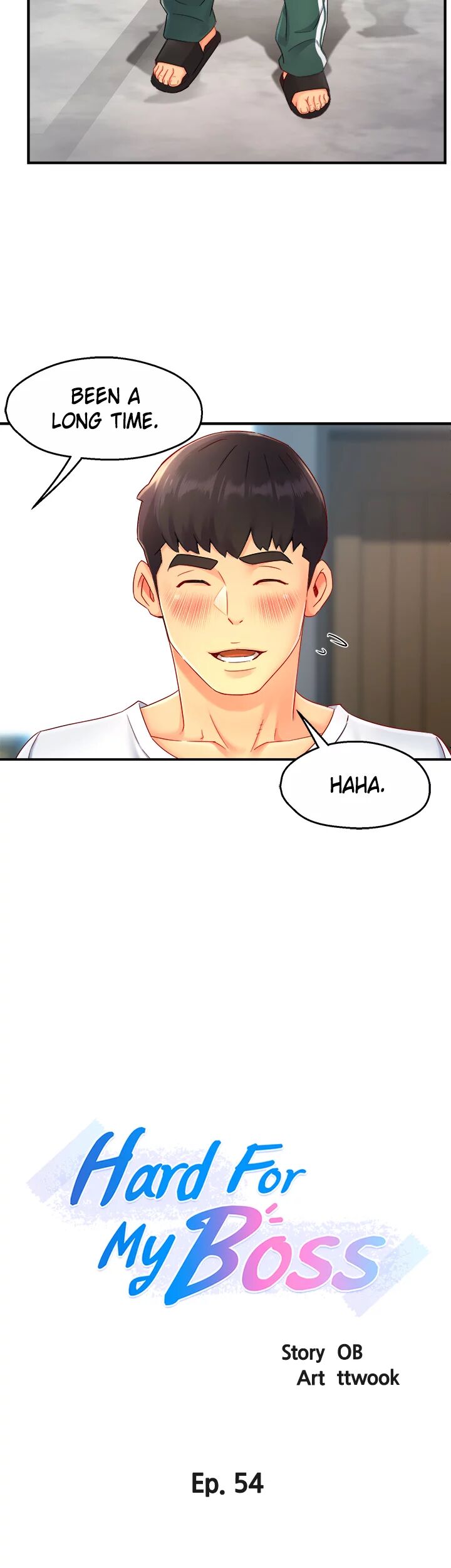 Hard for My Boss (Official) chapter 54 page 8