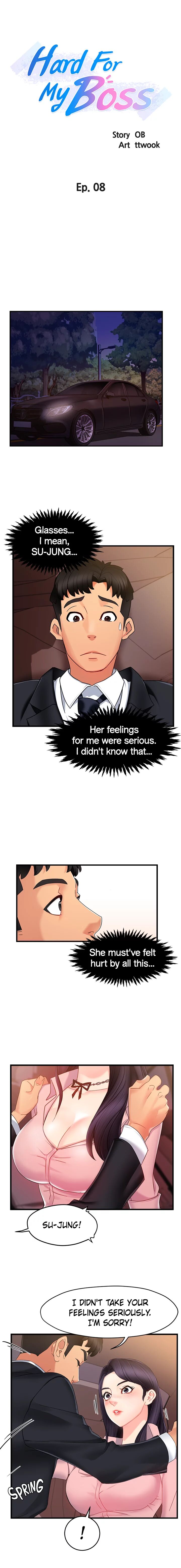 Hard for My Boss (Official) chapter 8 page 2