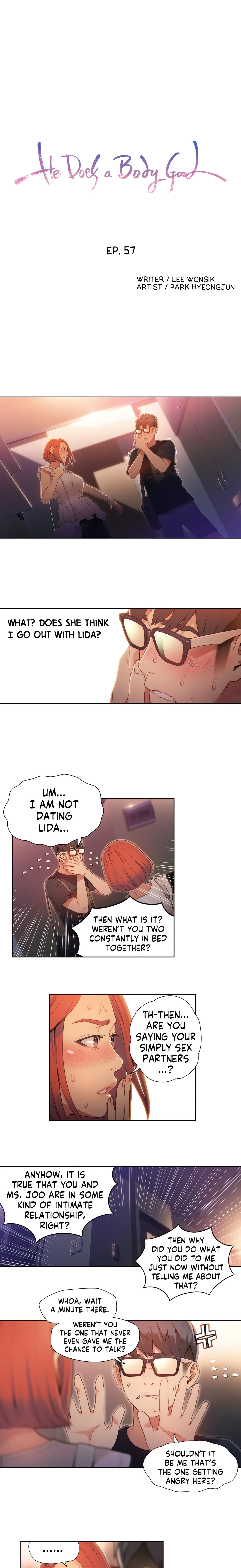 He Does a Body Good (Official) chapter 58 page 1