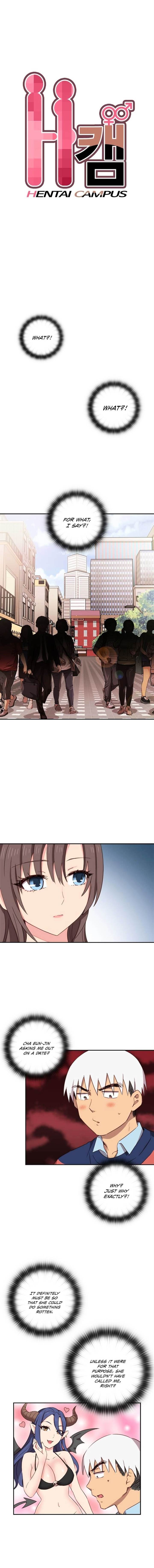 Hentai Campus chapter 35 page 1
