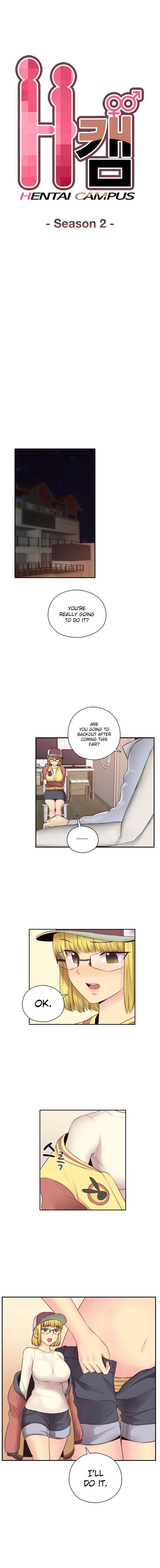 Hentai Campus chapter 54 page 1