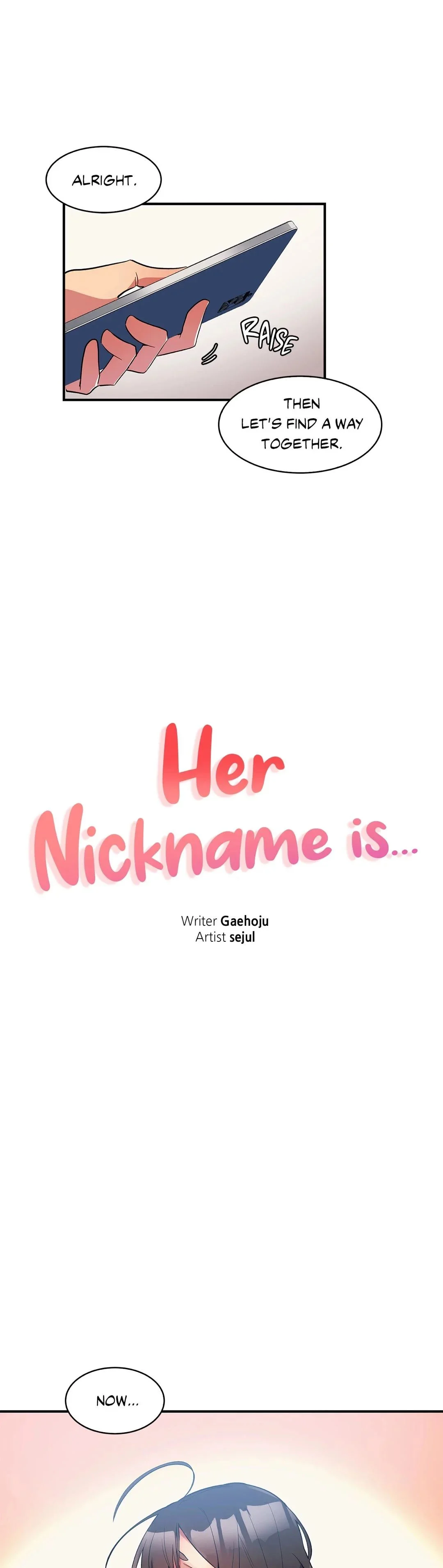 Her Nickname is… chapter 2 page 7