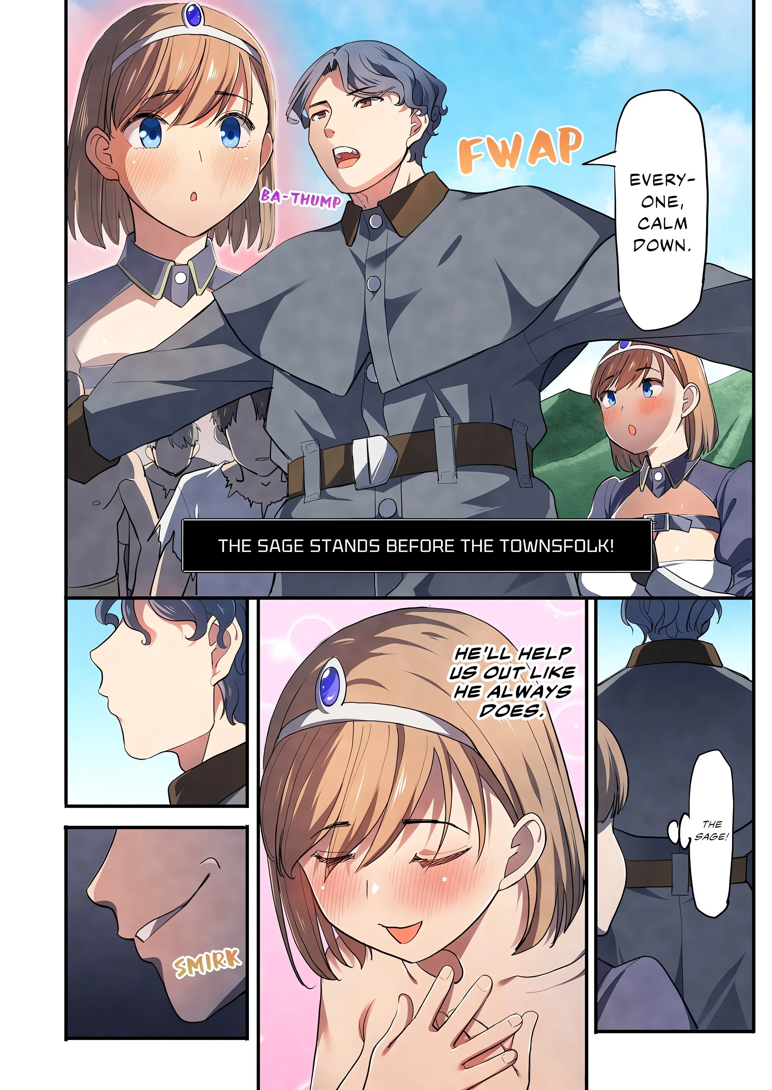 Heroes in Peril: A World Without a Demon King Is an Orgasmic Hell! (Uncensored) chapter 1 page 8