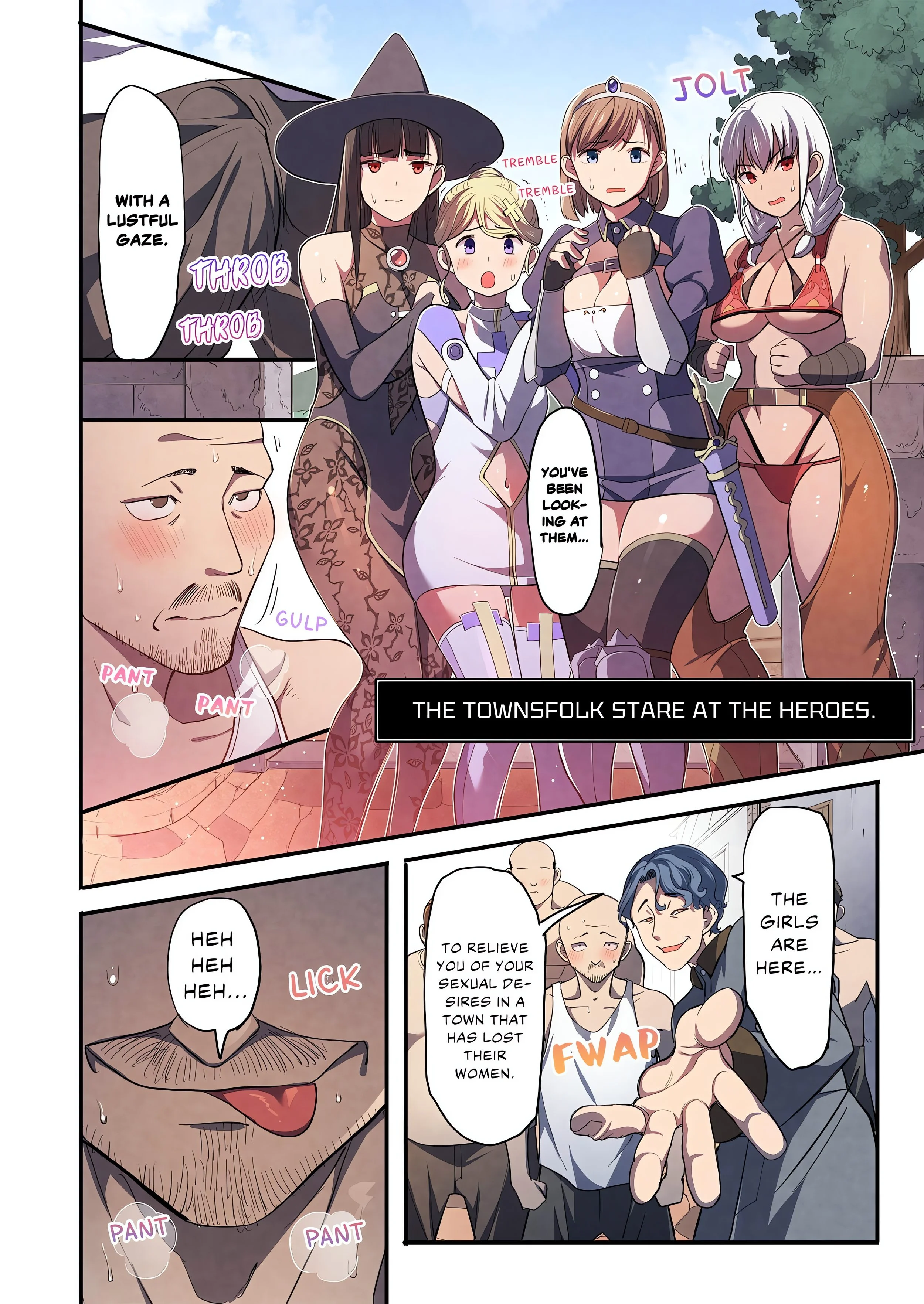 Heroes in Peril: A World Without a Demon King Is an Orgasmic Hell! (Uncensored) chapter 2 page 2