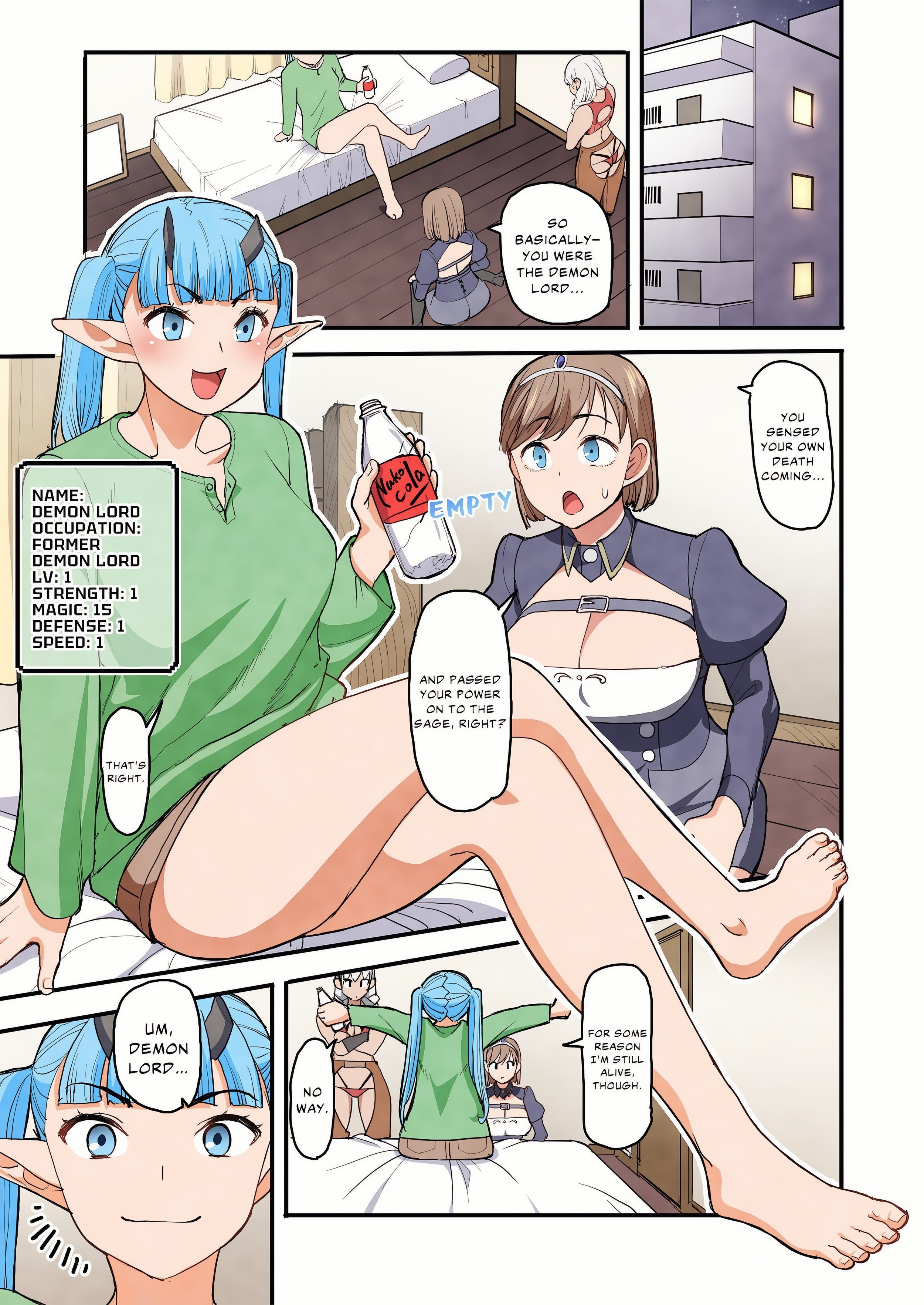 Heroes in Peril: A World Without a Demon King Is an Orgasmic Hell! (Uncensored) chapter 9 page 1