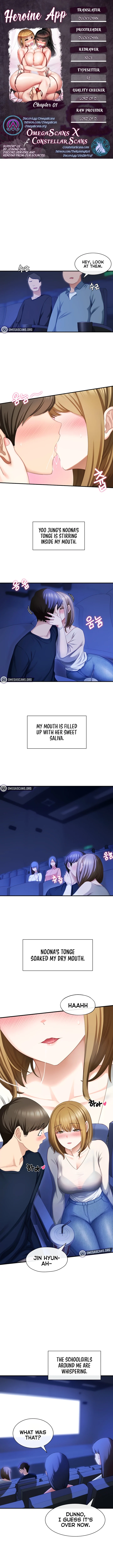 Heroine App chapter 1 page 1