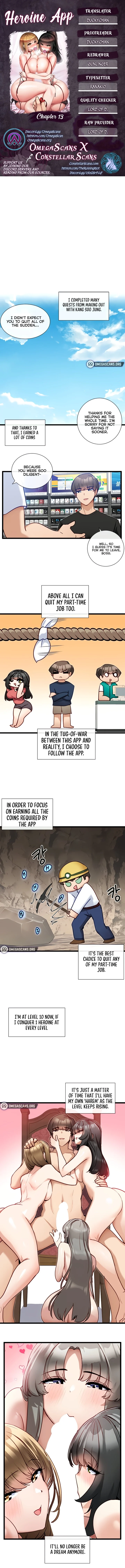 Heroine App chapter 13 page 1