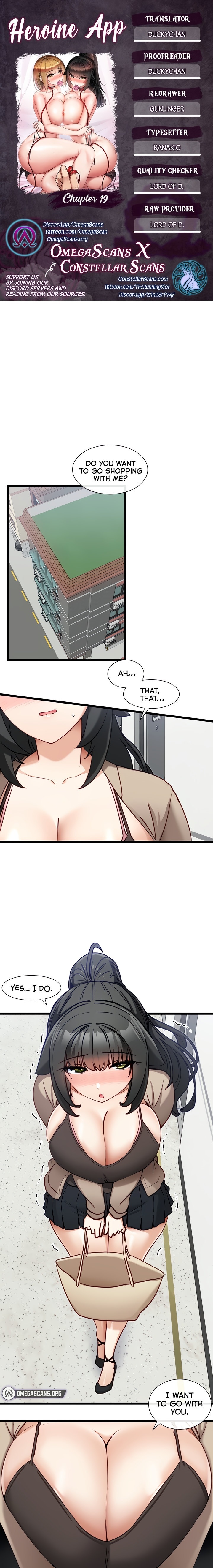 Heroine App chapter 19 page 1