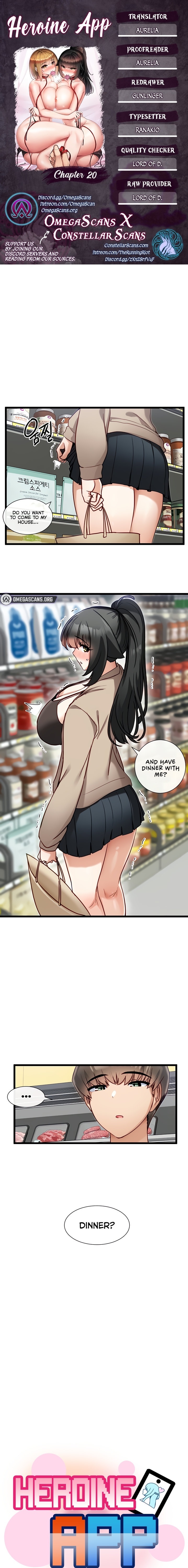 Heroine App chapter 20 page 1