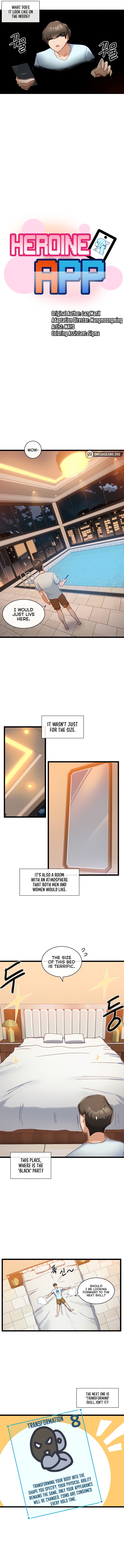 Heroine App chapter 7 page 8