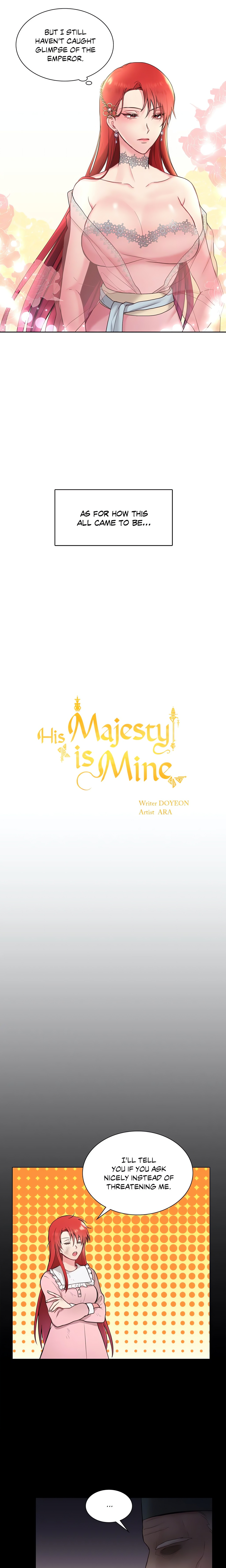 His Majesty is Mine (Official) chapter 2 page 3