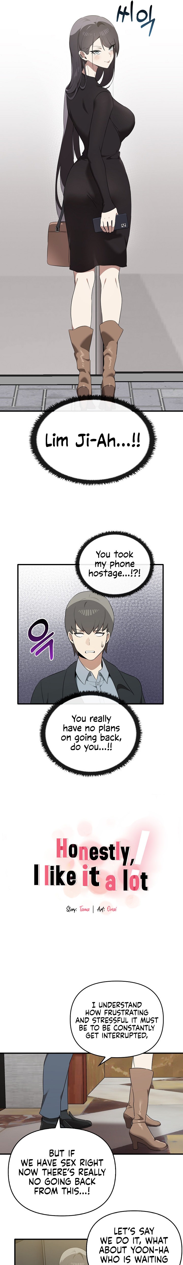 Honestly, I like you a lot! chapter 26 page 8