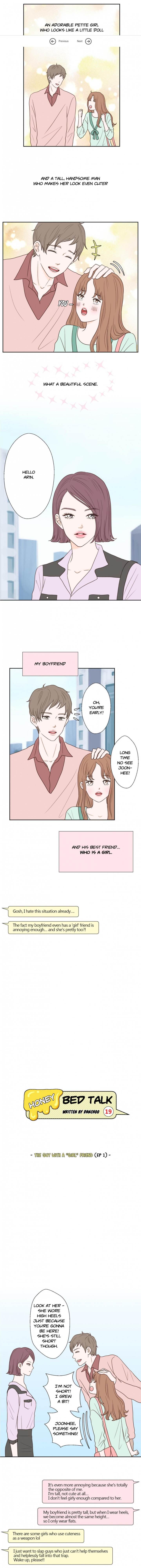 Honey Bed Talk chapter 16 page 1