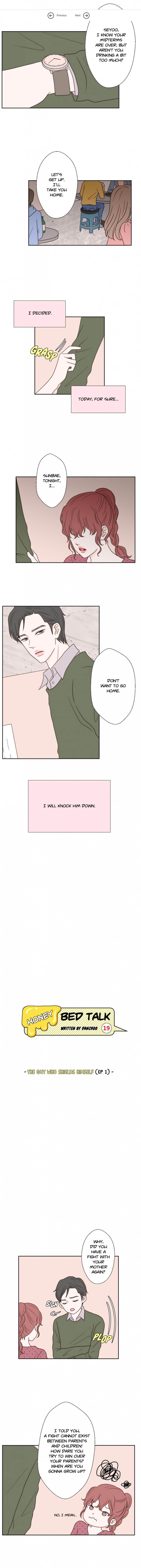 Honey Bed Talk chapter 19 page 1