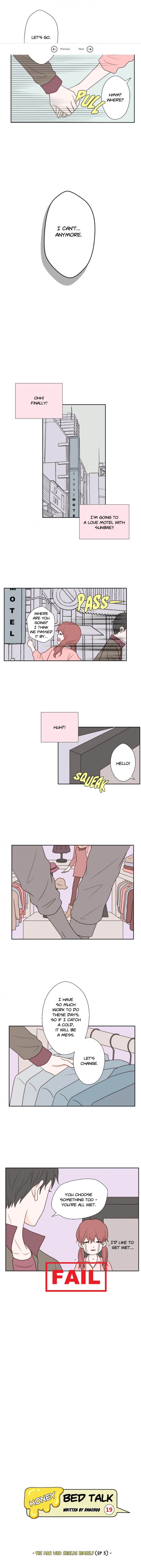 Honey Bed Talk chapter 21 page 1