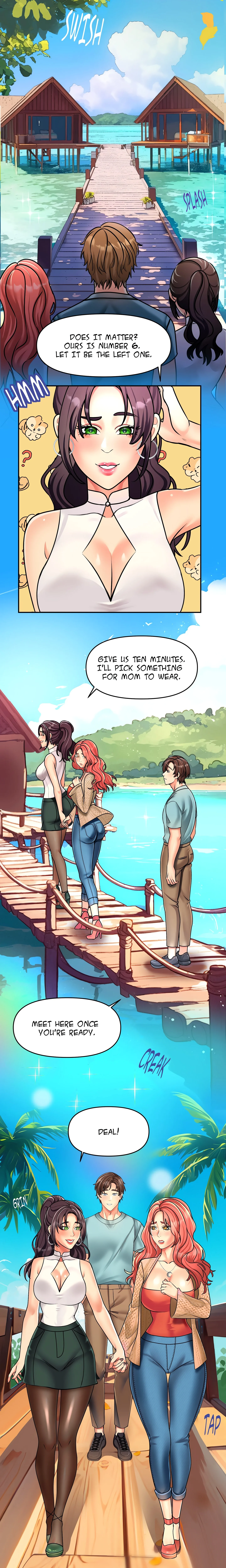 Honeymoon with my mother-in-law (Uncensored) chapter 1 page 17