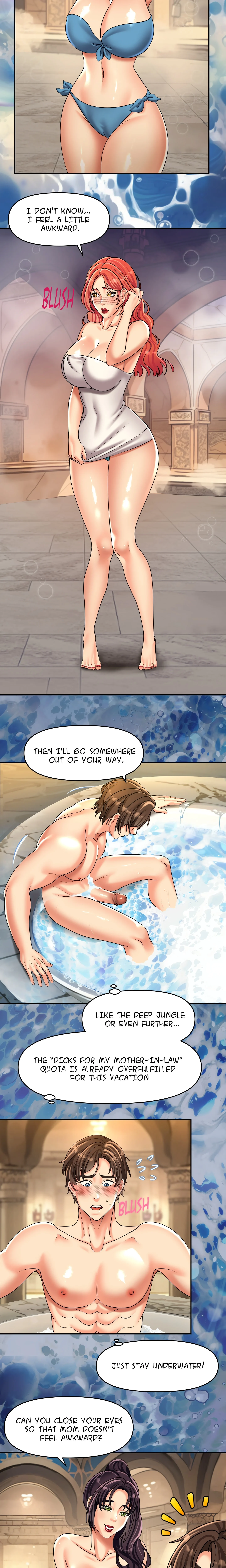 Honeymoon with my mother-in-law (Uncensored) chapter 11 page 9