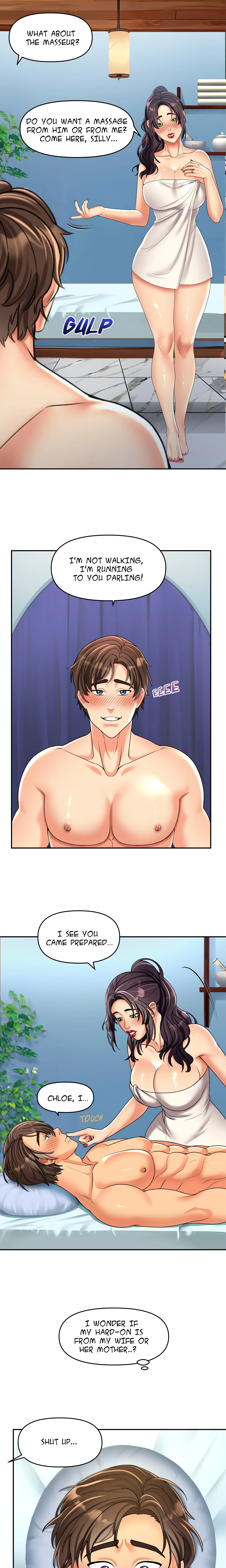 Honeymoon with my mother-in-law (Uncensored) chapter 13 page 1