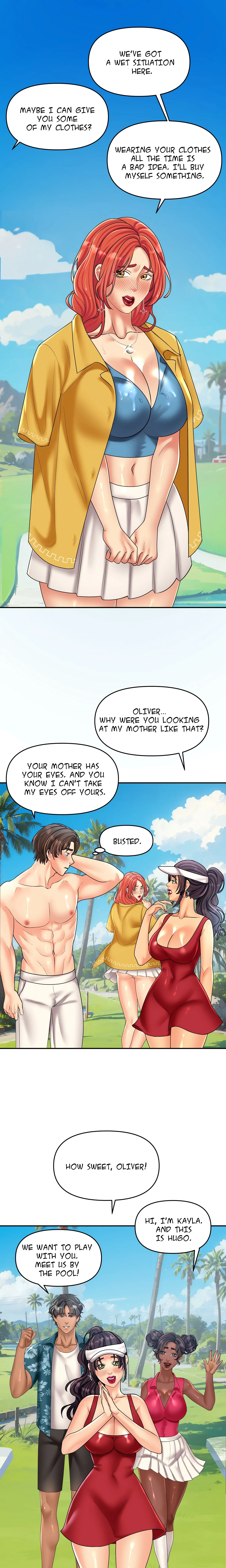 Honeymoon with my mother-in-law (Uncensored) chapter 9 page 1