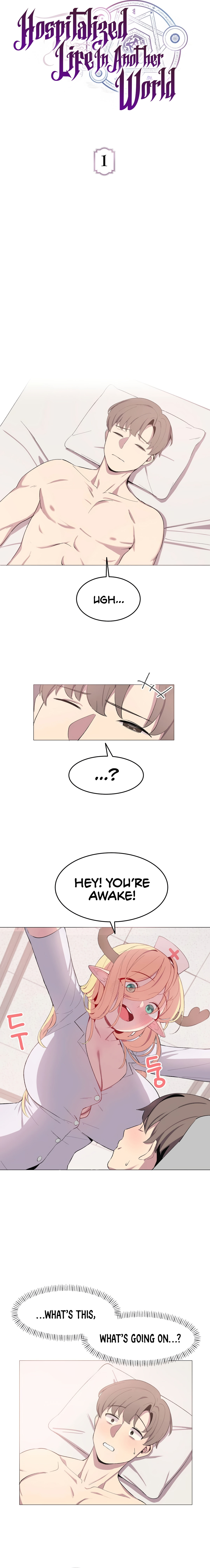 Hospitalized Life in Another World chapter 1 page 7