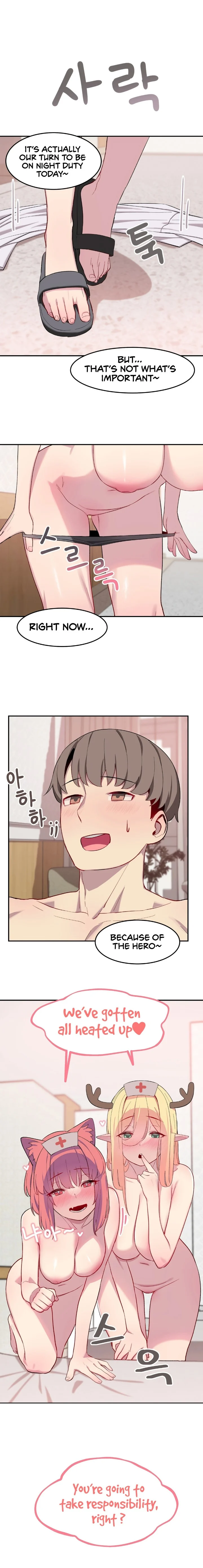 Hospitalized Life in Another World chapter 4 page 1