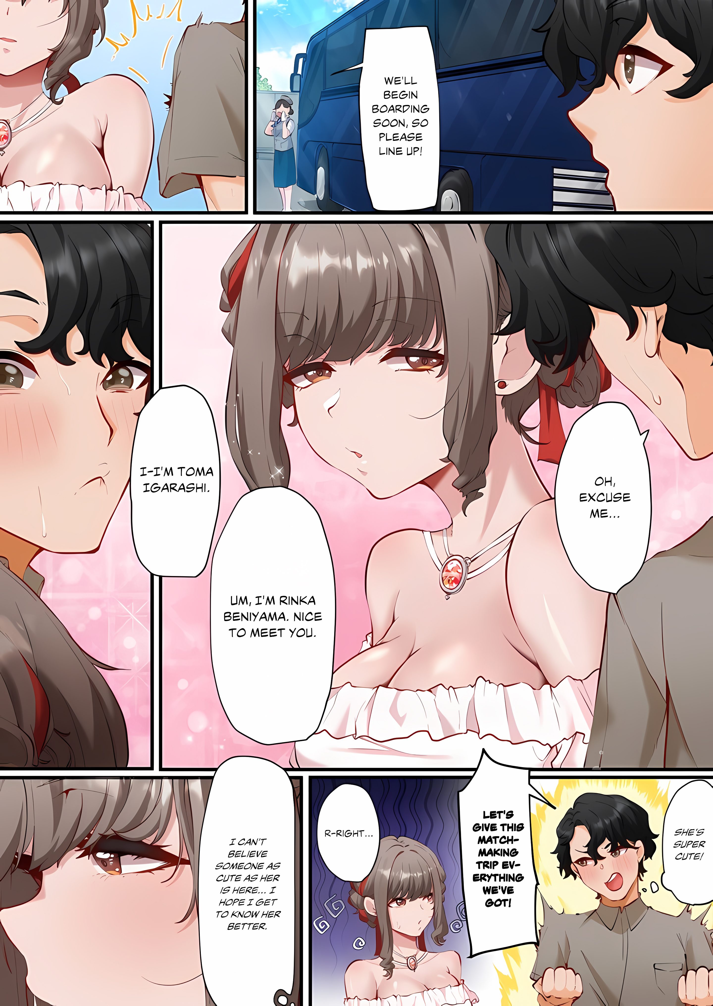 Hot Spring Love Affair: I'm Looking for a Girlfriend, but These Girls Just Want Sex! chapter 1 page 3