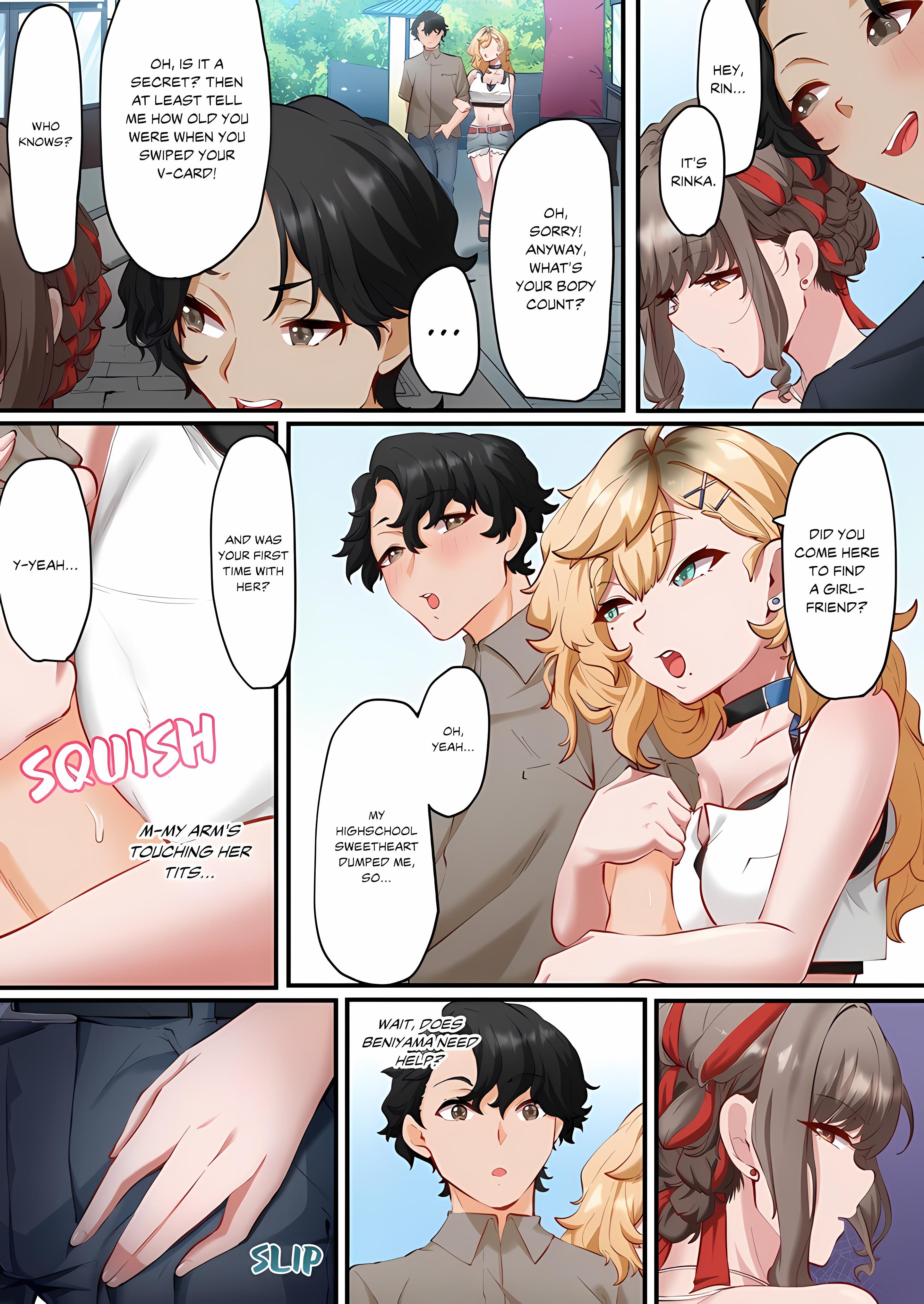 Hot Spring Love Affair: I'm Looking for a Girlfriend, but These Girls Just Want Sex! chapter 1 page 7