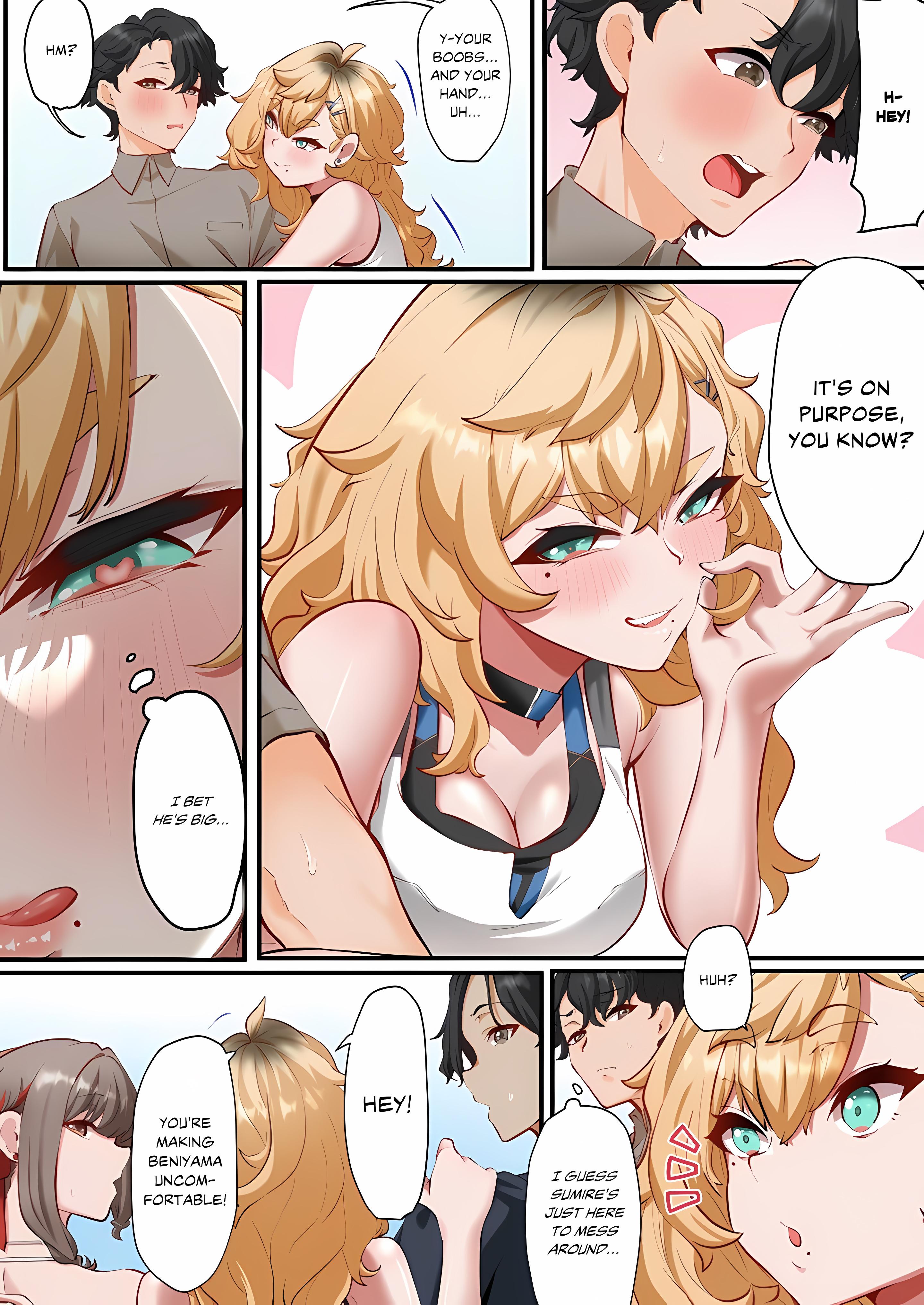 Hot Spring Love Affair: I'm Looking for a Girlfriend, but These Girls Just Want Sex! chapter 1 page 8
