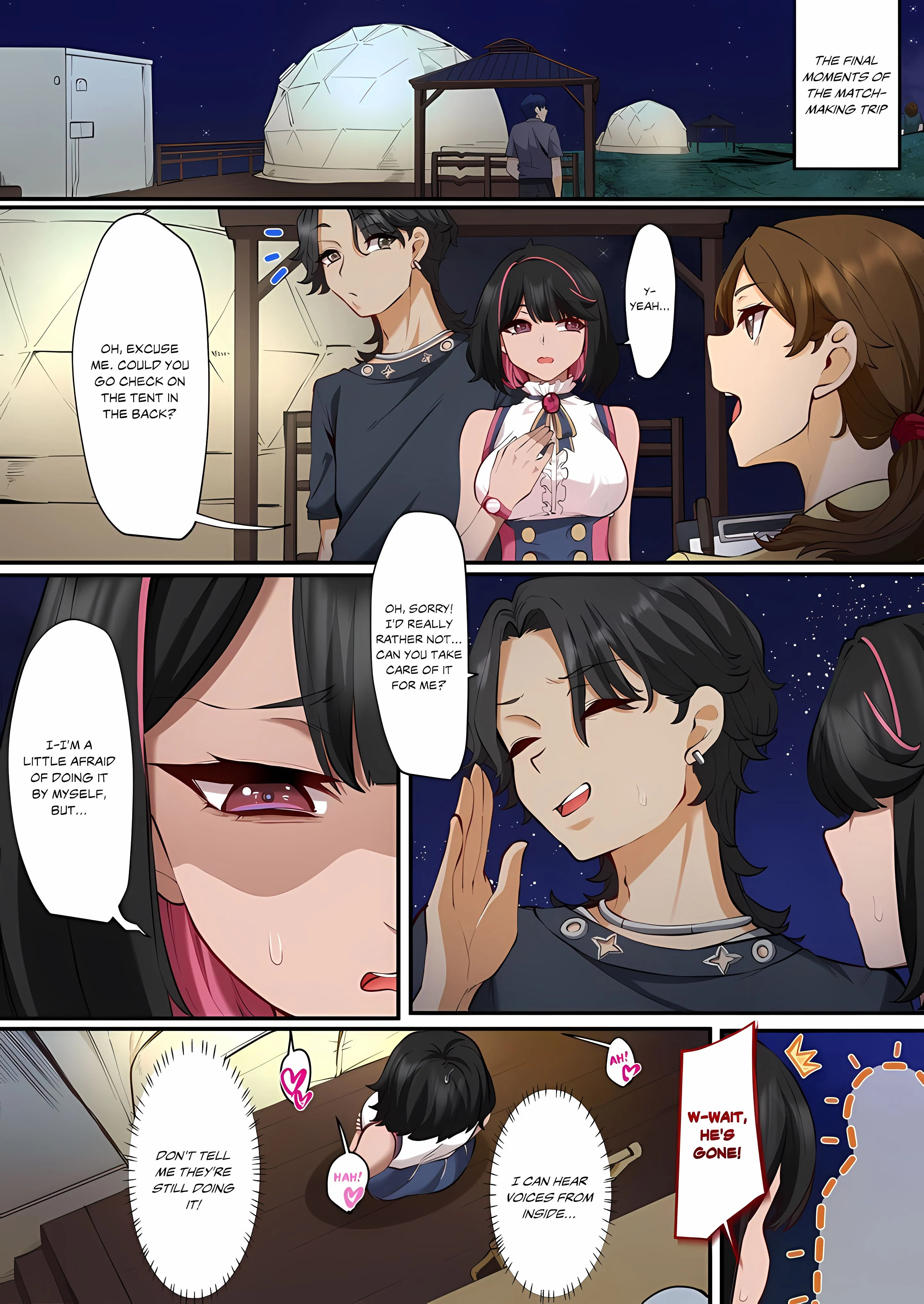 Hot Spring Love Affair: I'm Looking for a Girlfriend, but These Girls Just Want Sex! chapter 10 page 1