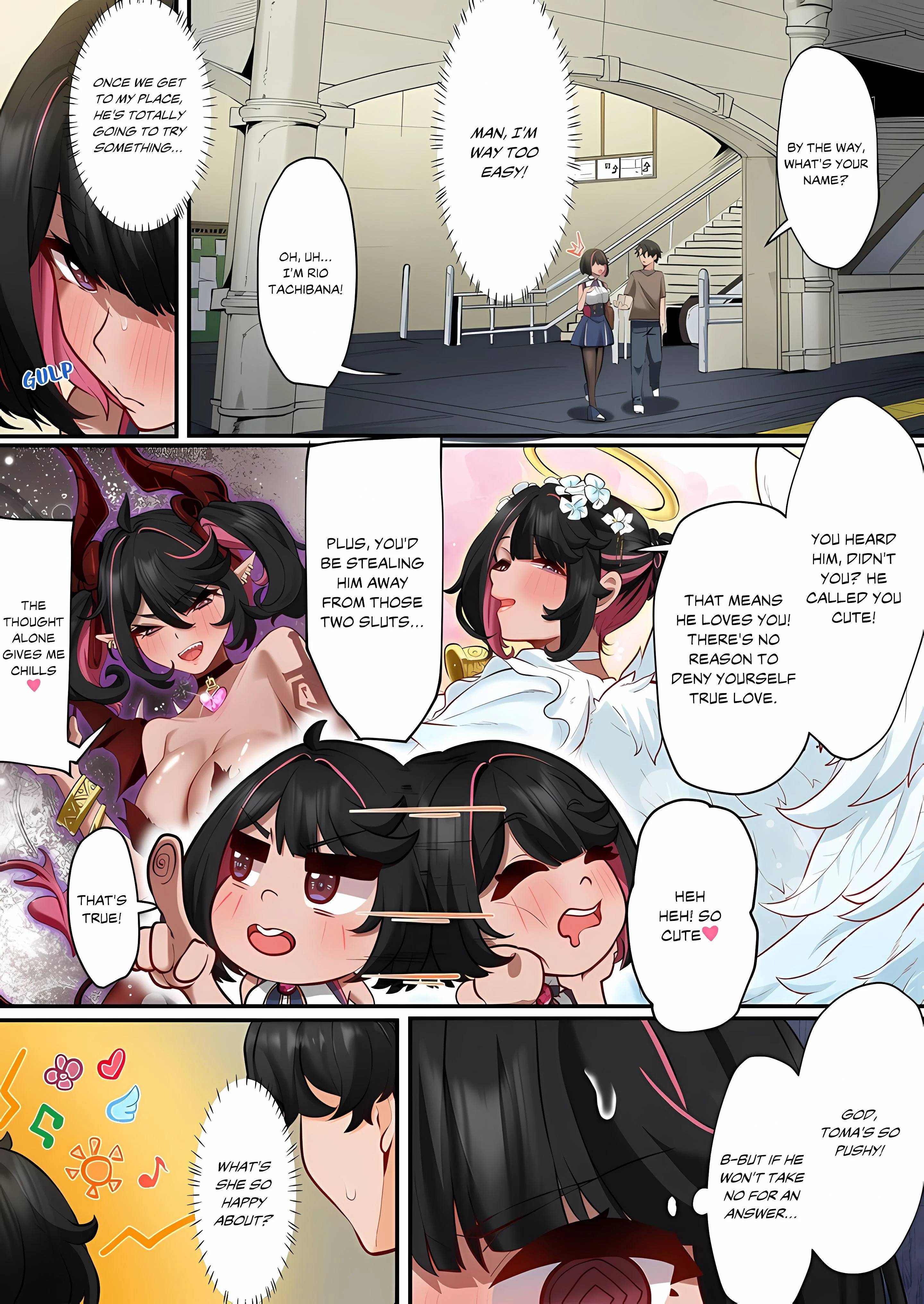 Hot Spring Love Affair: I'm Looking for a Girlfriend, but These Girls Just Want Sex! chapter 11 page 2